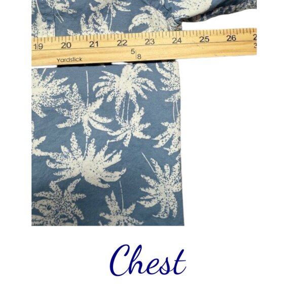 Jachs New York Men’s Palm Print Button-Down Shirt XL - Picture 4 of 5